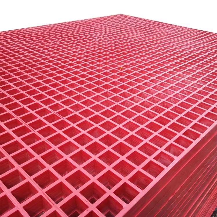 Non-slip FRP Plastic Grating for Platform Floor Fiberglass Grating