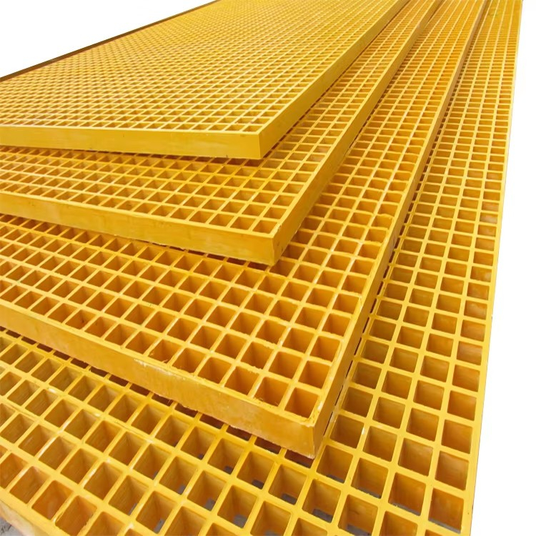 Non-slip FRP Plastic Grating for Platform Floor Fiberglass Grating