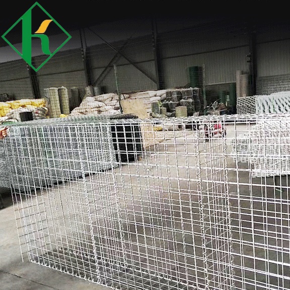 Good Price Manufacturer 50x100 Mm Galvanized Gabion Box Wire Mesh Fencing Earthwork Products Stone Cage