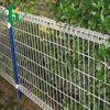 Welded Iron Wire Mesh Material Wire Mesh Panels Green 3D Fence For House