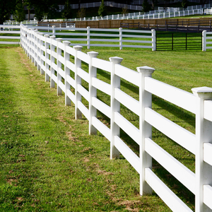 European Style Architecture Iron Steel Farm Fence 