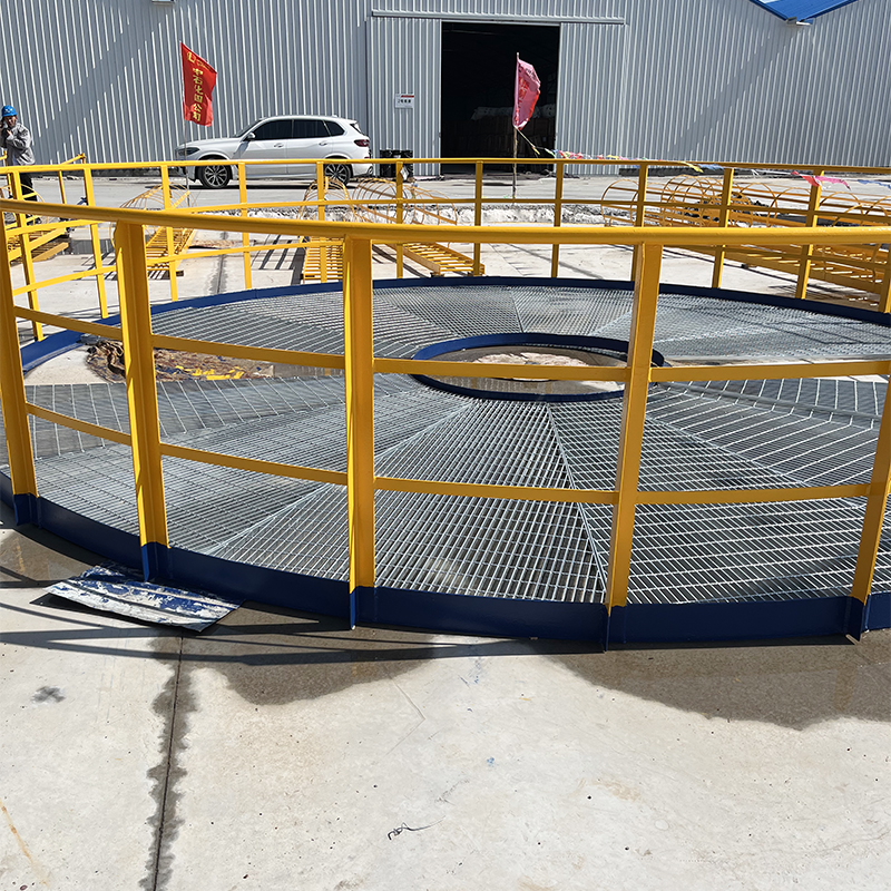 Trench Cover Plate Galvanized Steel Grating Platform