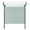 Security Metal Fences Galvanized Pvc Coating Steel Fence