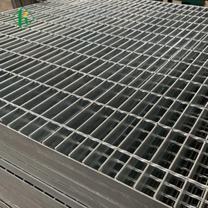 Steel Metal Drain Stairs Tread Grating Hot-dip Galvanized Steel Grating Steel Grid Plate