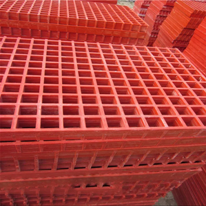 Non-slip FRP Plastic Grating for Platform Floor Fiberglass Grating