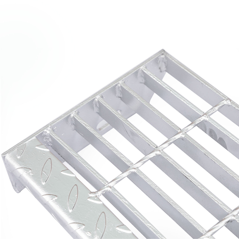 Dipped Galvanized Ladder Step Plate Steel Bar Grating