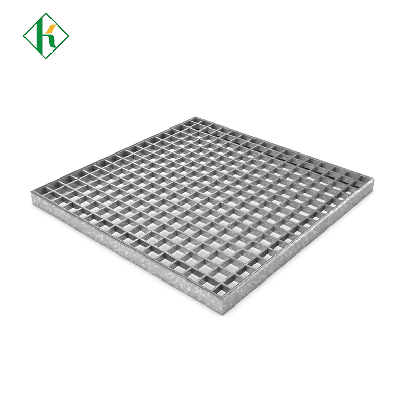 Galvanized Steel Grating Insert Steel Grid Bar Grating Plate Galvanized Steel Grating