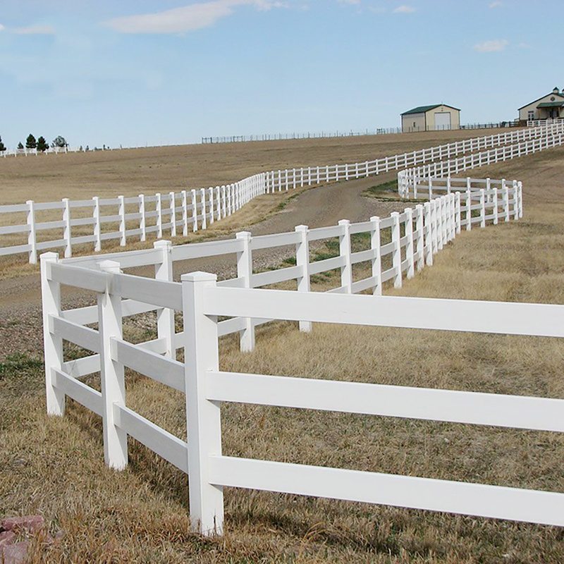 European Style Architecture Iron Steel Farm Fence 