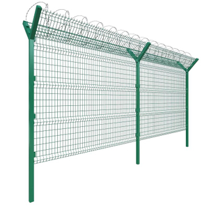 Pvc Coating Wire Mesh Galvanized Steel Fence Panels