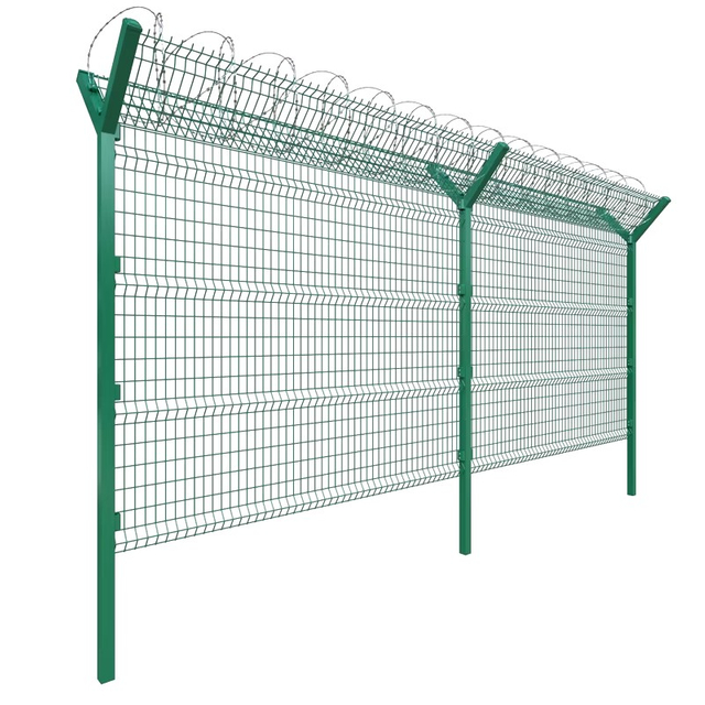 Pvc Coating Wire Mesh Galvanized Steel Fence Panels