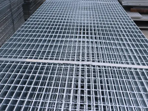 Galvanized Steel Grating Insert Steel Grid Bar Grating Plate Galvanized Steel Grating