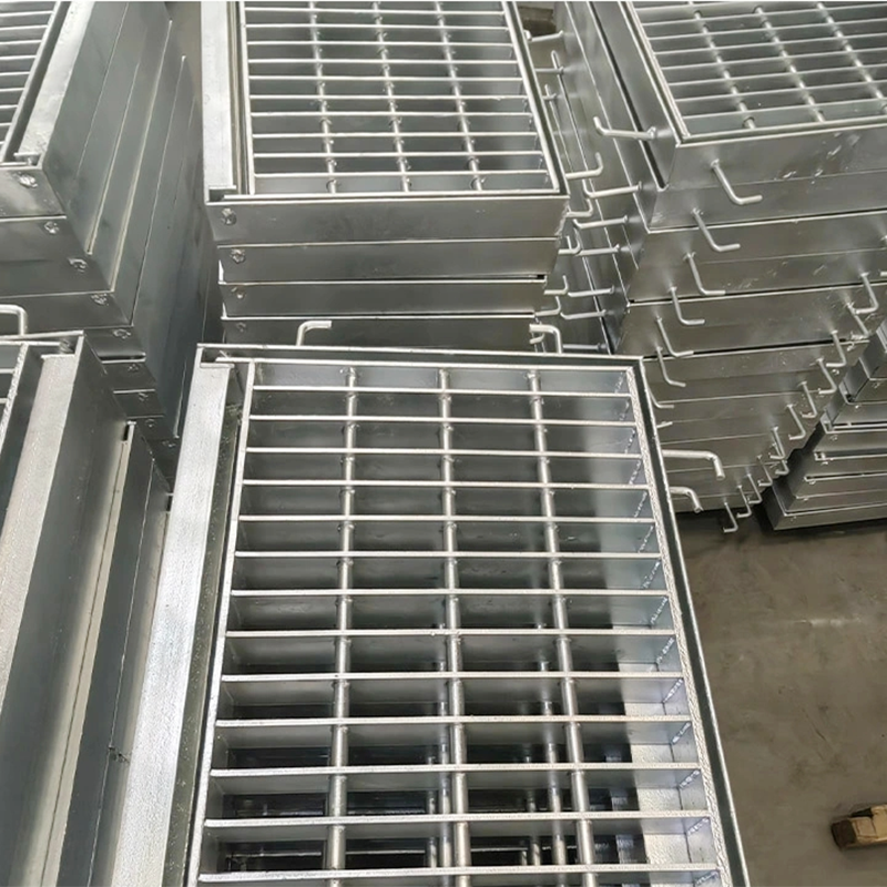 Steel grating spacing applications